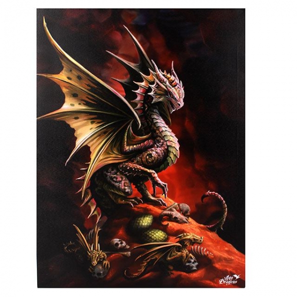 Large Desert Dragon Canvas - Anne Stokes